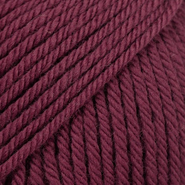 DAISY UNI COLOUR 36 bordeaux | Knitting yarn shop / dzijas veikals