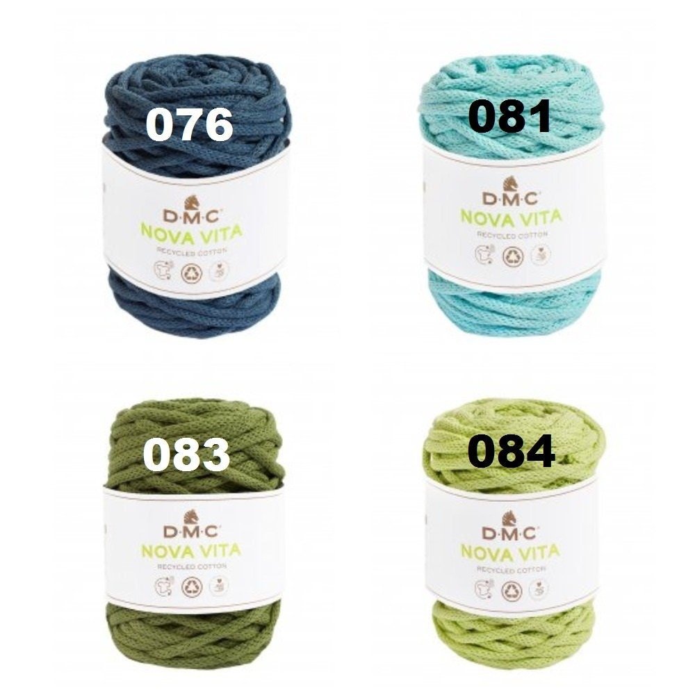 Dmc Nova Vita Aukla 250g = ~55m, Tamborēšanai, Adīšanai, Makramē 02 | Knitting yarn shop / dzijas veikals