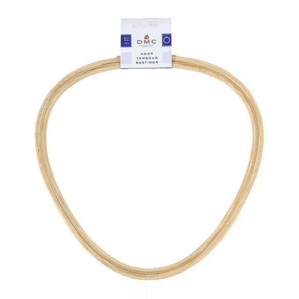 DMC Wooden embroidery hoop (oval/square/triangle) Triangle | Knitting yarn shop / dzijas veikals