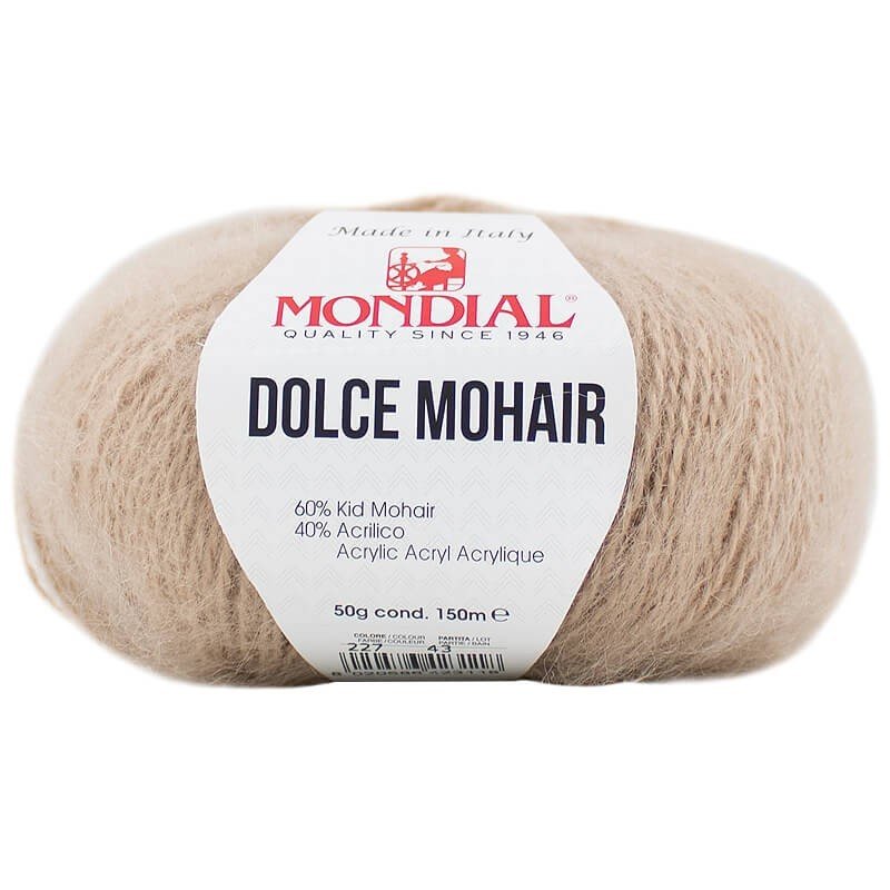DOLCE MOHAIR MONDIAL 227 | Knitting yarn shop / dzijas veikals