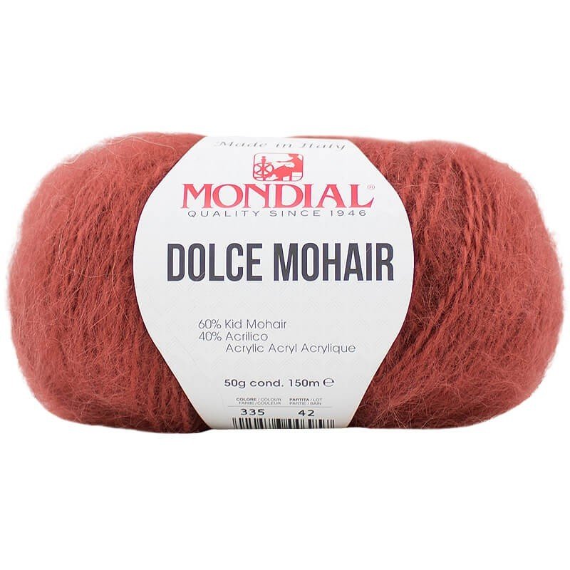 DOLCE MOHAIR MONDIAL 335 | Knitting yarn shop / dzijas veikals