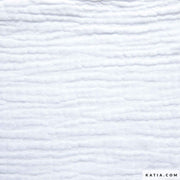 Double - layered, 100% cotton mousseline, 130 - 135cm - 125gr/mt2, per meter | Knitting yarn shop / dzijas veikals