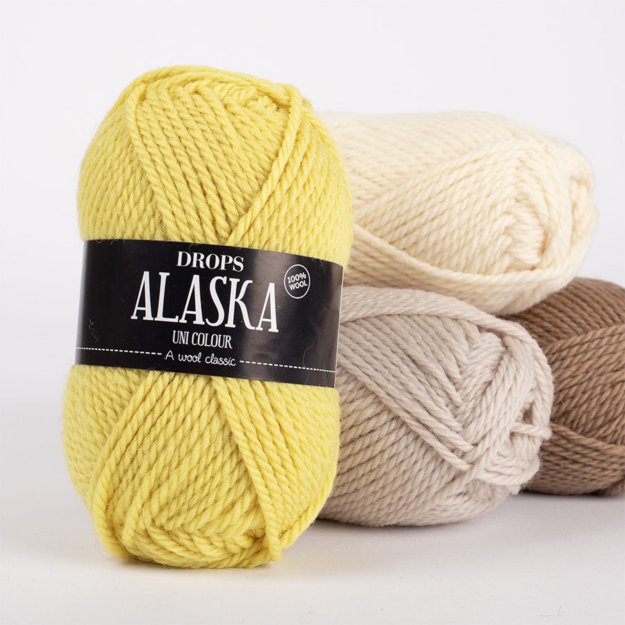 DROPS Alaska 02 off white | Knitting yarn shop / dzijas veikals