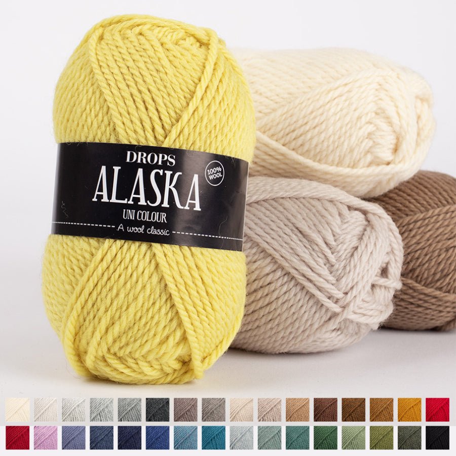 DROPS Alaska 02 off white | Knitting yarn shop / dzijas veikals