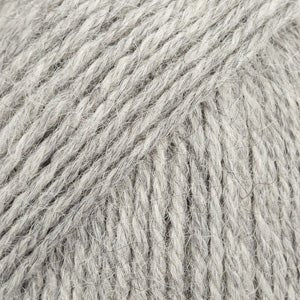 DROPS Alpaca ALPACA MIX 501 light grey | Knitting yarn shop / dzijas veikals
