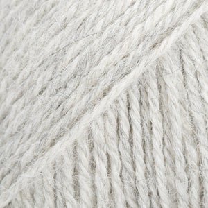 DROPS Alpaca ALPACA MIX 9020 light pearl grey | Knitting yarn shop / dzijas veikals