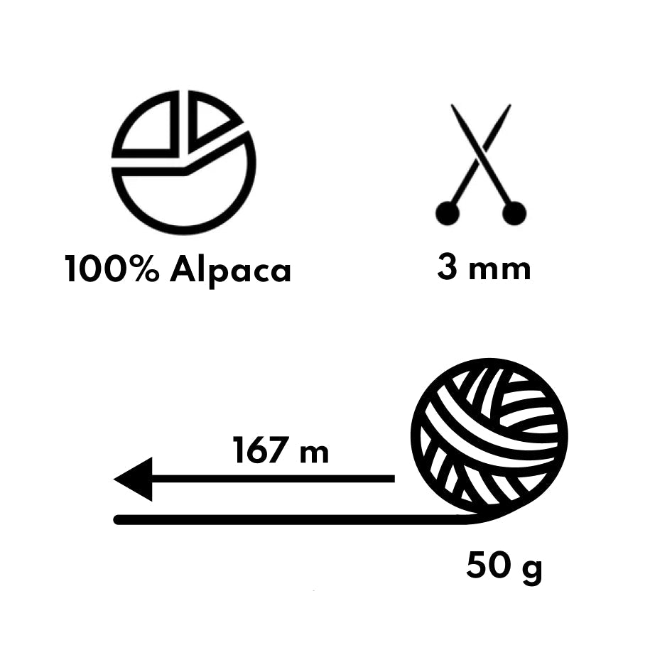 DROPS Alpaca ALPACA UNI COLOUR 100 off white | Knitting yarn shop / dzijas veikals