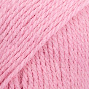 DROPS Alpaca ALPACA UNI COLOUR 3720 medium pink | Knitting yarn shop / dzijas veikals