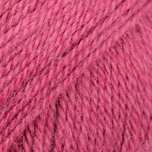 DROPS Alpaca ALPACA UNI COLOUR 3770 dark pink | Knitting yarn shop / dzijas veikals