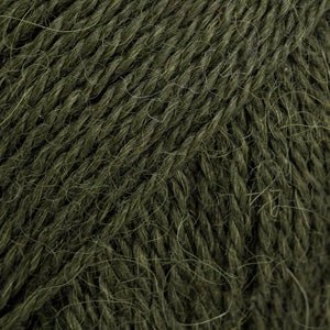 DROPS Alpaca ALPACA UNI COLOUR 7895 dark green | Knitting yarn shop / dzijas veikals
