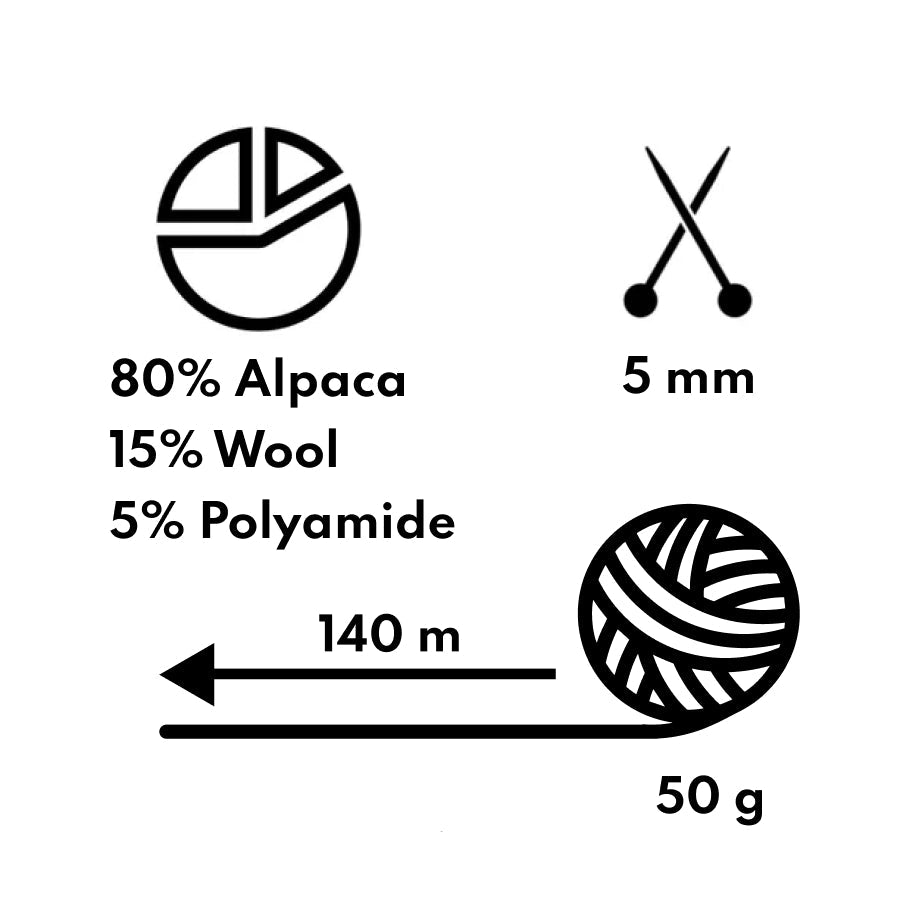 DROPS Alpaca Boucle 0100 off white | Knitting yarn shop / dzijas veikals