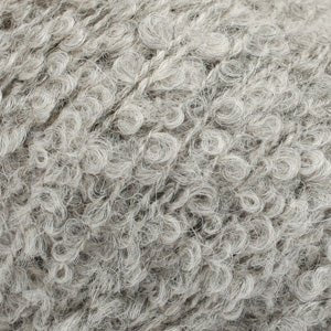 DROPS Alpaca Boucle 5110 light grey | Knitting yarn shop / dzijas veikals