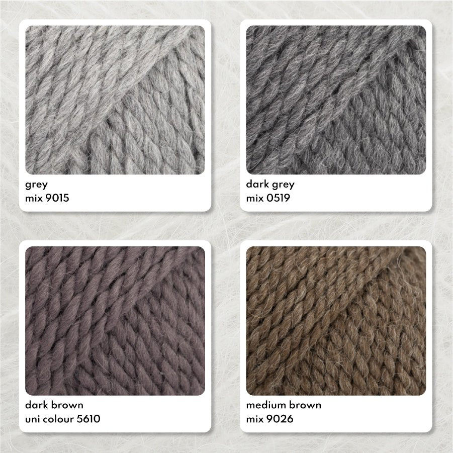 DROPS Andes 0100 off white | Knitting yarn shop / dzijas veikals