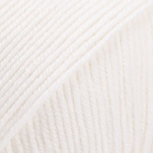 DROPS Baby Merino 01 white | Knitting yarn shop / dzijas veikals