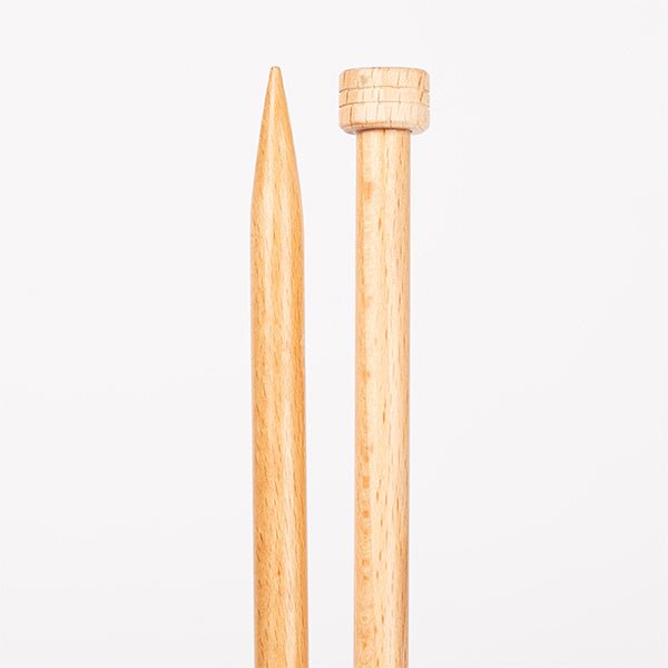 DROPS Basic Birch single pointed needles 35 cm, sizes 5.5 - 10mm 10 | Knitting yarn shop / dzijas veikals