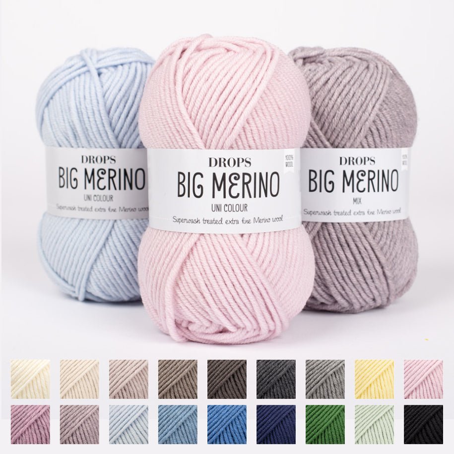 DROPS Big Merino 01 off white | Knitting yarn shop / dzijas veikals
