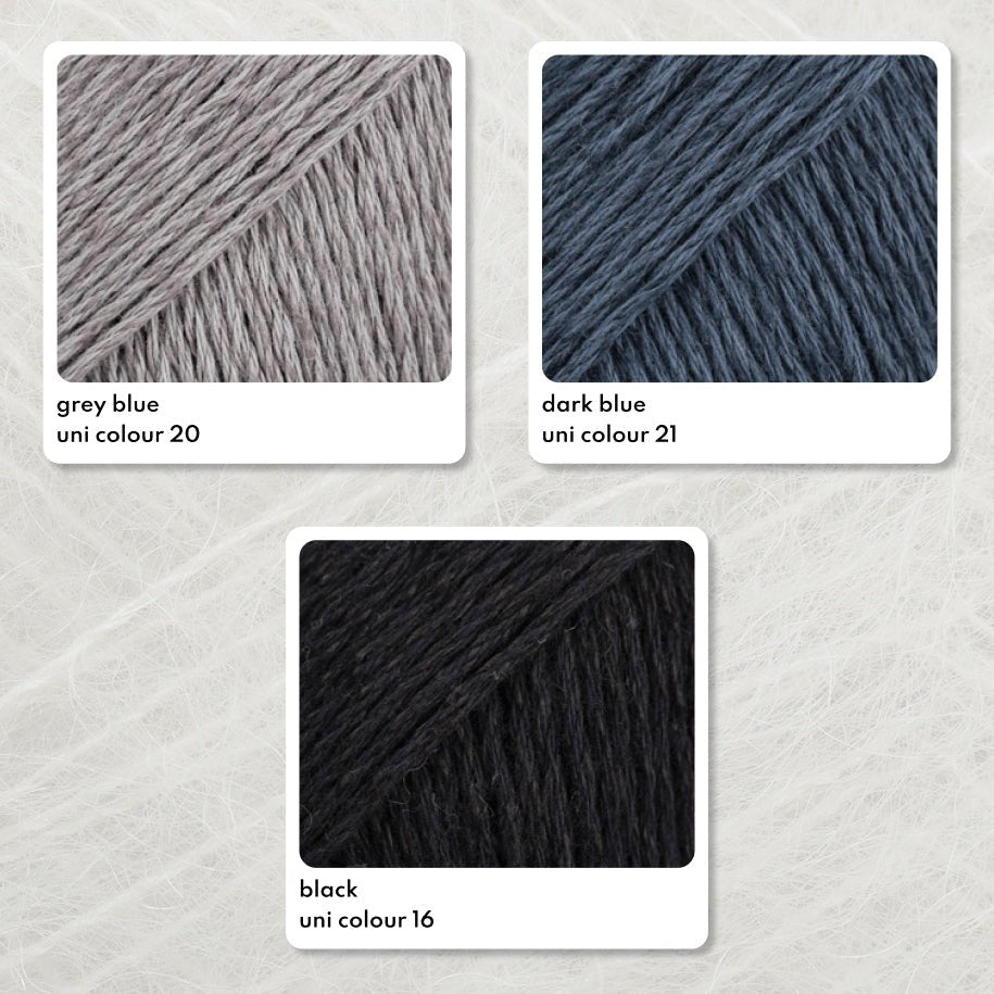 DROPS BOMULL - LINN 01 white | Knitting yarn shop / dzijas veikals