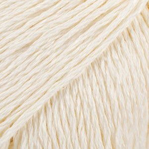 DROPS BOMULL - LINN 02 off white | Knitting yarn shop / dzijas veikals
