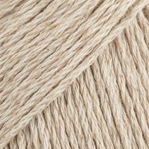 DROPS BOMULL - LINN 03 light beige | Knitting yarn shop / dzijas veikals