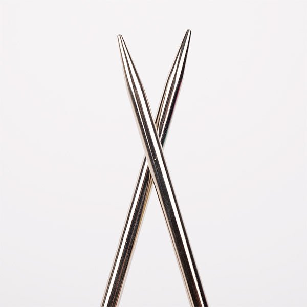 DROPS Brass circular needle, length 40cm , 60, 80 cm, sizes 2.00mm - 10. 0 mm 40 | Knitting yarn shop / dzijas veikals