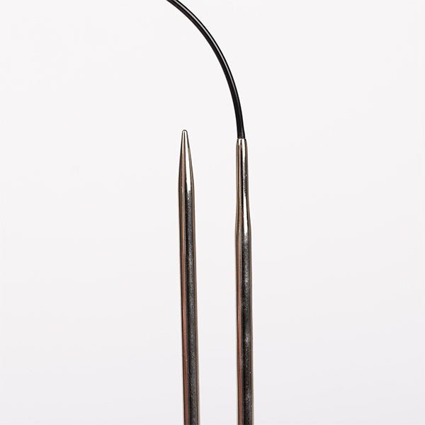 DROPS Brass circular needle, length 40cm , 60, 80 cm, sizes 2.00mm - 10. 0 mm 80 | Knitting yarn shop / dzijas veikals