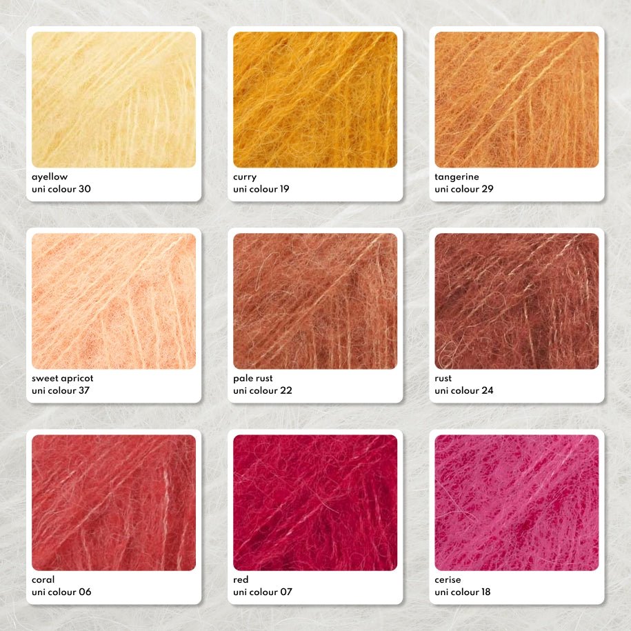 DROPS Brushed Alpaca Silk 01 off white | Knitting yarn shop / dzijas veikals