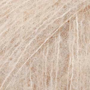 DROPS Brushed Alpaca Silk 04 light beige | Knitting yarn shop / dzijas veikals