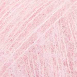 DROPS Brushed Alpaca Silk 12 powder pink | Knitting yarn shop / dzijas veikals
