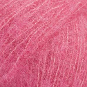 DROPS Brushed Alpaca Silk 31 hot pink | Knitting yarn shop / dzijas veikals