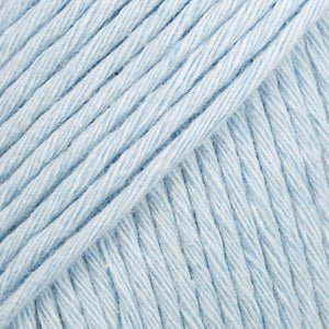 DROPS Cotton Light 08 ice blue | Knitting yarn shop / dzijas veikals
