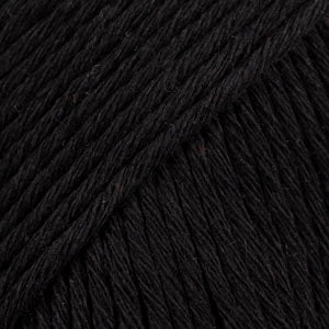DROPS Cotton Light 20 black | Knitting yarn shop / dzijas veikals