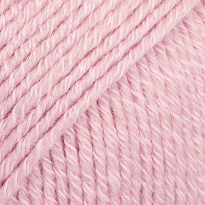 DROPS Cotton Merino 05 powder pink | Knitting yarn shop / dzijas veikals