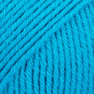 DROPS Cotton Merino 24 turquoise | Knitting yarn shop / dzijas veikals