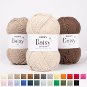 DROPS Daisy 01 off white | Knitting yarn shop / dzijas veikals