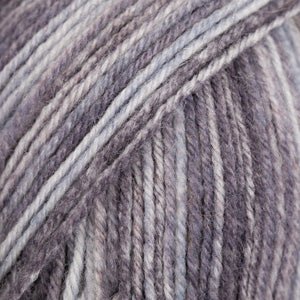 DROPS Fabel FABEL LONG PRINT 602 silver fox | Knitting yarn shop / dzijas veikals