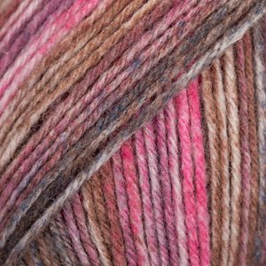 DROPS Fabel FABEL LONG PRINT 655 wooden rose | Knitting yarn shop / dzijas veikals