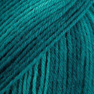 DROPS Fabel FABEL LONG PRINT 918 emerald city | Knitting yarn shop / dzijas veikals