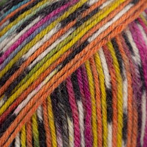 DROPS Fabel FABEL PRINT 920 fantasy land | Knitting yarn shop / dzijas veikals