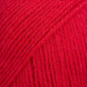 DROPS Fabel FABEL UNI COLOUR 106 red | Knitting yarn shop / dzijas veikals