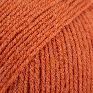 DROPS Fabel FABEL UNI COLOUR 110 rust | Knitting yarn shop / dzijas veikals