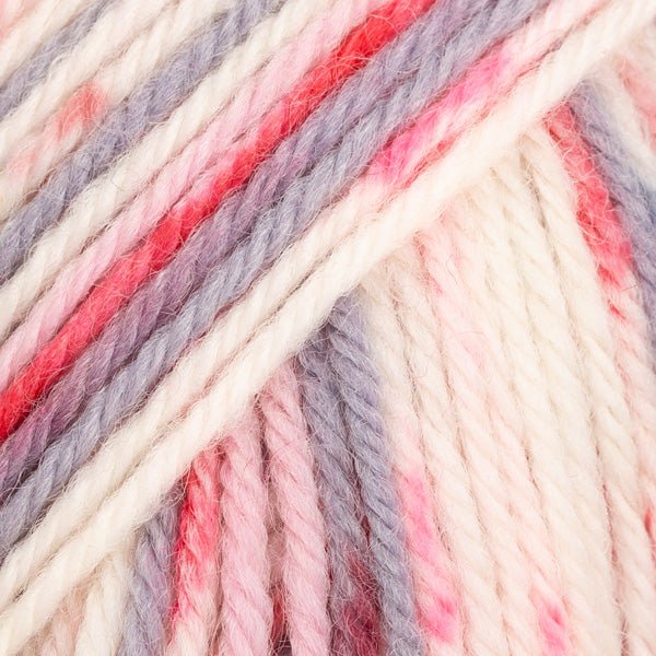 DROPS Fiesta 19 berries & cream | Knitting yarn shop / dzijas veikals