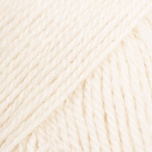 DROPS Flora 01 off white | Knitting yarn shop / dzijas veikals