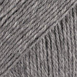 DROPS Flora 04 medium grey | Knitting yarn shop / dzijas veikals