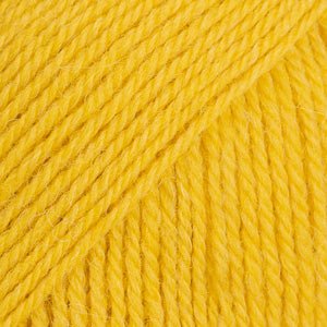 DROPS Flora 17 yellow | Knitting yarn shop / dzijas veikals