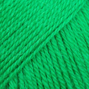 DROPS Flora 27 parrot green | Knitting yarn shop / dzijas veikals