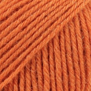 DROPS KARISMA KARISMA UNI COLOUR 11 orange | Knitting yarn shop / dzijas veikals