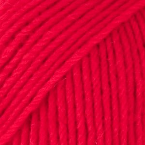 DROPS KARISMA KARISMA UNI COLOUR 18 red | Knitting yarn shop / dzijas veikals