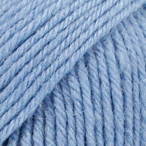 DROPS KARISMA KARISMA UNI COLOUR 30 light denim blue | Knitting yarn shop / dzijas veikals