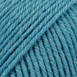 DROPS KARISMA KARISMA UNI COLOUR 60 blue turquoise | Knitting yarn shop / dzijas veikals
