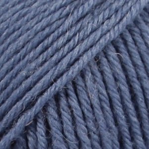 DROPS KARISMA KARISMA UNI COLOUR 65 denim blue | Knitting yarn shop / dzijas veikals
